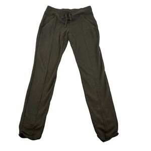 Decathlon Domyos Slim Fit Pintuck Joggers Olive Green W28 L31 XS